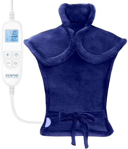 RENPHO Electric Heating Pad for Neck, Shoulders & Back, FSA Eligible HSA