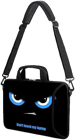 15" laptop sleeve laptop bag chromebook case adjustable shoulder strap with handle accessory pocket for men women (RYD-15-1)