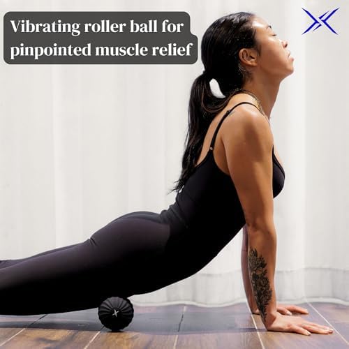 Frost Fit VibePro Pulse - Vibrating Massage Ball Massager - Deep Tissue Therapy Ball with 4 Speeds - Myofascial Release & Pain Relief