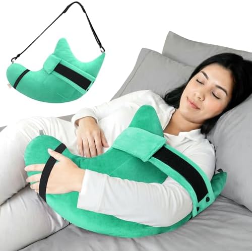 Shoulder Surgery Pillow for Rotator Cuff Pain Impingement Replacement Recovery Aids Side Sleepers Body Post Arm Torn Injury Support Relief Supplies Broken Collarbone Neck Rehab Must Haves