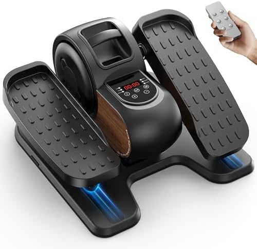 Under Desk Elliptical Machine, Electric Leg Exerciser for Seniors