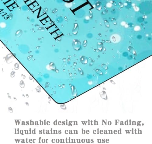 Mouse Pad Black with White Topographic Line, Gaming Mousepad Mouse Pads for Desk Keyboard with Anti-Slip Rubber Base, Keyboard Pad Mouse Mat for Home and Office