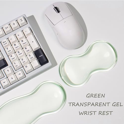 Gel Mouse Wrist Rest, Green Wrist Rest for Mouse