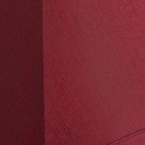 GO&SO Red Bell Lamp Shades Set of 2,6.5" x 13" x 10.5",Fabric Lampshade
