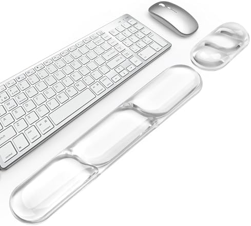 Gel Wrist Rest for Keyboard and Mouse Pad Set