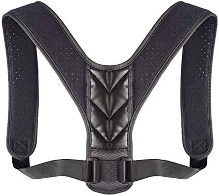 DSMYYXGS Clavicle Spine Physical Adjustable Back Posture Corrector Belt Men Women Home Office Upper Shoulder Posture Correction (Color : J, Size : Large)