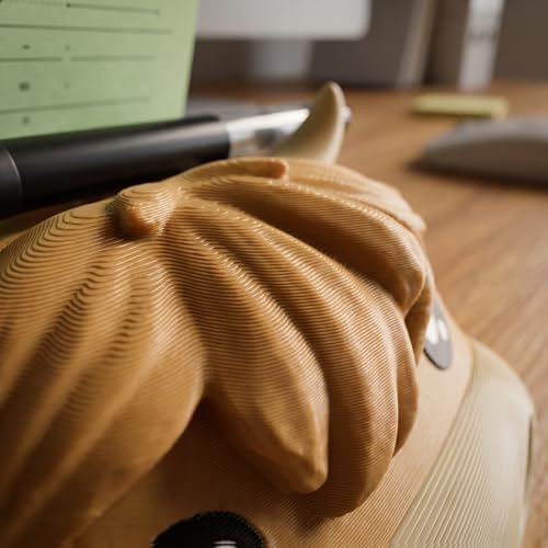 Highland Cow Sticky Note Holder, 3D Printed Desk Organizer