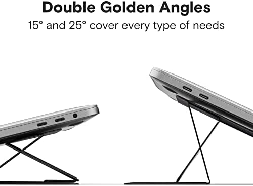 MOFT Adhesive Laptop Stand, Foldable &Portable Laptop Riser for Mobile Work
