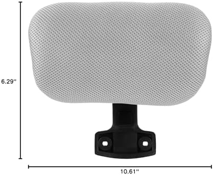 Tofficu Office Chair Headrest Attachment, Adjustable headrest for Office Chair, Adjustable, Ergonomic Height-Adjustable Cushion for Comfort, Fits Most Computer and Desk Chairs