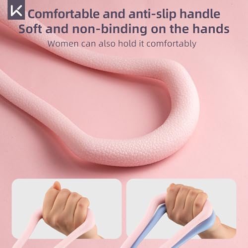 Keep Figure-8 Resistance Band - High Elasticity Exercise Band for Arm Toning, Shoulder & Core Stretching - Anti-Slip Grip Portable Fitness Equipment for Home Workout