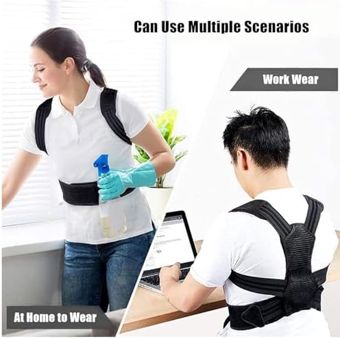 Posture Corrector for Kids Teenagers Adjustable Upper Back Straightener, XL