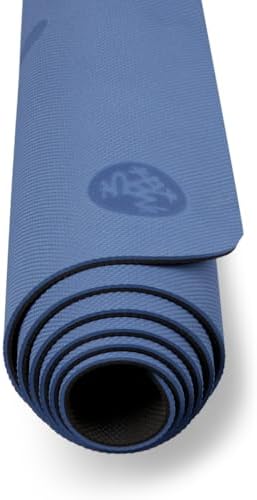 Manduka Begin Yoga Mat 68" - 5mm Cushioning | Comfortable, Lightweight & Reversible with Alignment Stripe | Budget-Friendly | 68 x 24 inches