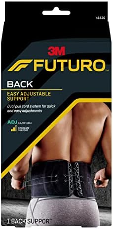 FUTURO Easy Adjustable Back Support, Adjustable
