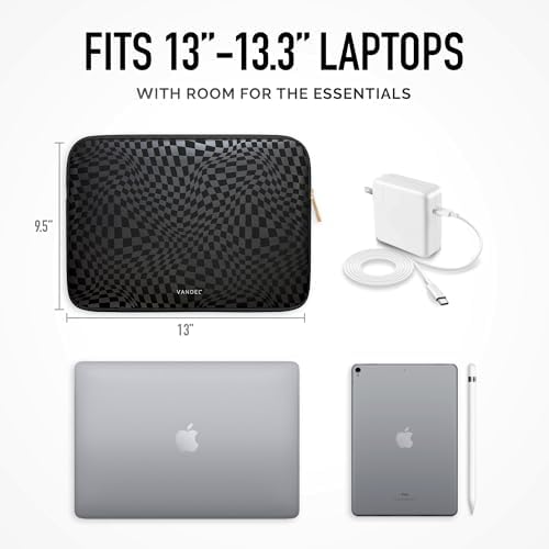 Vandel Slim 13-13.3 inch Laptop Sleeve for MacBook Air 13, Mac Pro 13 Inch