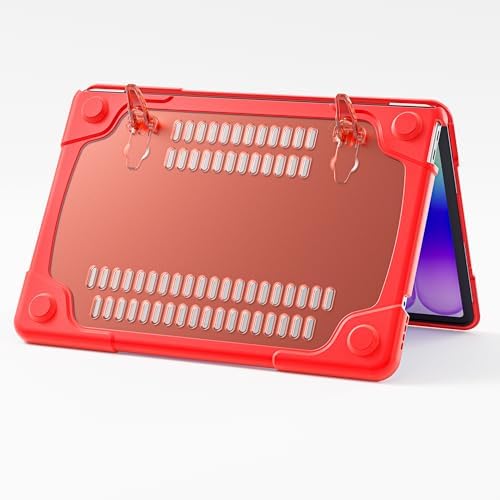 Batianda Heavy Duty Case for MacBook Neo 13 Inch 2026, Red