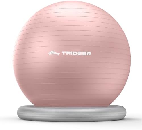 Trideer Exercise Ball Chair – Yoga Ball Chair for Office, Pregnancy & Home