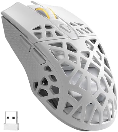 LTC GM023 Tri-Mode Wireless Gaming Mouse, White
