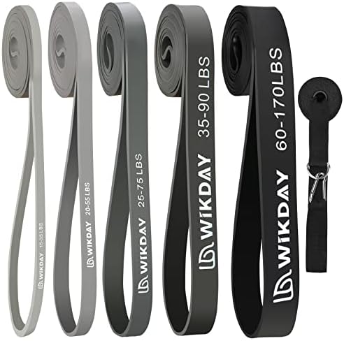 WIKDAY Resistance Bands for Working Out with Door Anchor