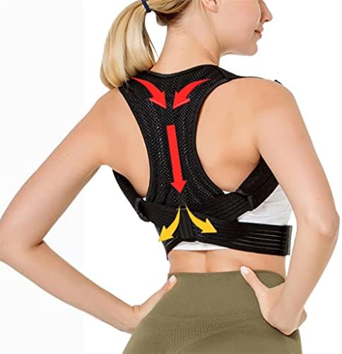 Invisible Back Posture Corrector Back Brace Extended Support Belt Adjustable Back Spine Lumbar Posture Correction(M code) (D,M code)