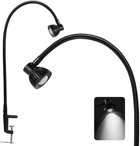 Hersi 5W 30" Long Swing Arm Architect Desk Lamp LED Task Light with Clamp