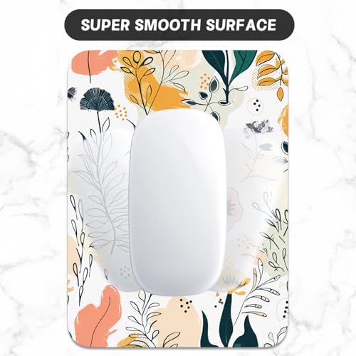 Small Mouse Pad, Mini Mouse Pad 6 x 8 Inch, Thick Rubber Waterproof Mouse Mat, Cute Mousepad for Women Men Wireless Mouse Laptops Home Office, Artistic Style Patterns