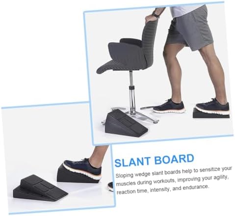 3pcs Yoga Foot Mat Set Professional Stretch Board Fitness Inclined Pedal Calf Stretcher Stretching Tool