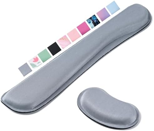 Hoewina Keyboard Wrist Rest,Ergonomic Wrist Support for Keyboard,Gray