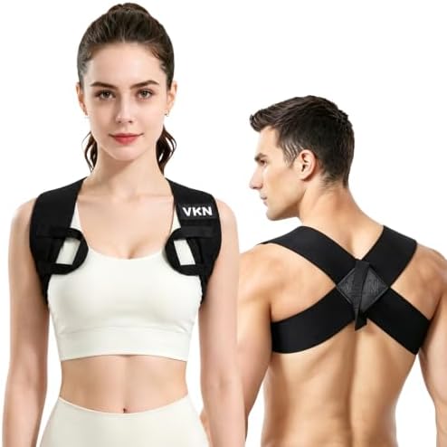 VKN Posture Corrector for Men and Women One-Piece Back Brace Exercise(S)