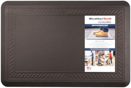 WeatherTech ComfortMat | 24" x 36" Anti-Fatigue Mat, 3/4" Thick, Slip Resistant, Easy to Clean, Bordered Pattern (Cocoa)