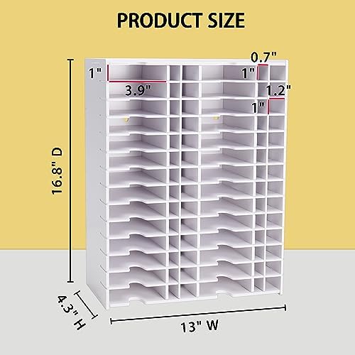 Krafetto Ink Pad Combo Storage Rack, 28 Grids for Standard Size Stamp Pads