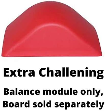 Blue Planet Extra Challenging Module for Balance Surfer Expert Balance Module for Standing Desks, Surf and SUP Training, Yoga, Physical Therapy, Exercise(Red/Extra Challenging Module ONLY)