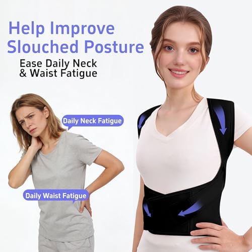 Posture Corrector for Women Men Back Brace Support Straightener Scoliosis