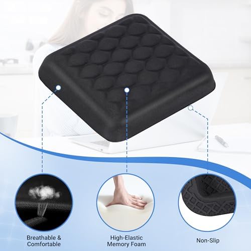 MEKASS Ergonomic Wrist Rest for Laptop, Black