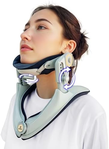 Adjustable Neck Stretcher for Pain Relief - Green
