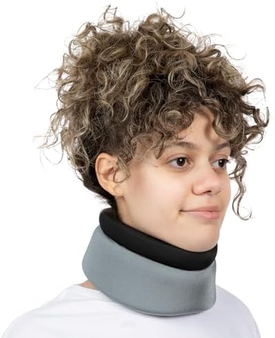 BraceUP Neck Brace for Neck Pain and Neck Support Women Man – Soft Cervical Collar for Pain Relief, Sleeping, Posture, and Straightener, Traction Equipment