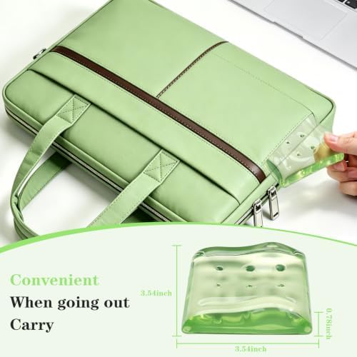 Ergonomic Gel Wrist Rests for Laptop 2pcs - Green