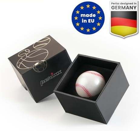 Perixx PERIPRO-303BSB 1.34 Inches Sports Trackball - Fun Novelty Baseball Design - Compatible for M570, M575, PERIMICE-517/520/717/720, and Other 1.34inches Trackball Mouse