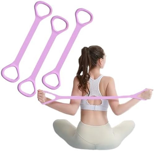 Figure 8 Fitness Resistance Bands with Handles for Working Out
