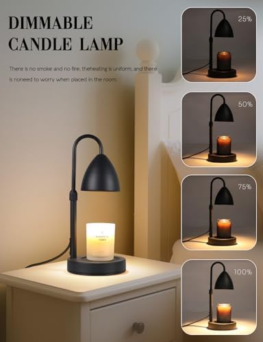 Candle Warmer Lamp with Timer Dimmer, Home Decor for Birthday Gifts Women