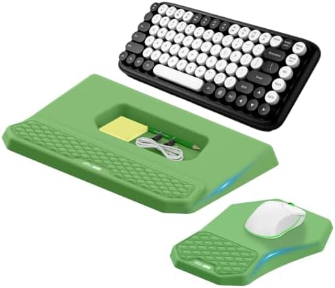 Ergonomic Wrist Rest with Keyboard Stand and Mouse Pad for Easy Typing