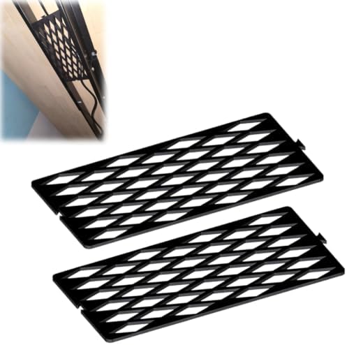 Under Desk Cable Management Tray Compatible with Flexispot E1/E1-PRO/E5/E7 Electric Standing Desk, Cable Organizer Holder for Easy Snap-On, 2-Pack (Black,for E1-PRO&E3)