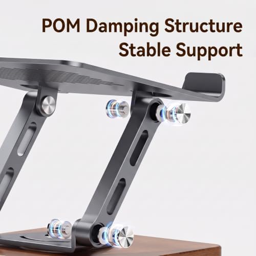 Adjustable Tablet Stand for Desk, 360 Rotatable Foldable