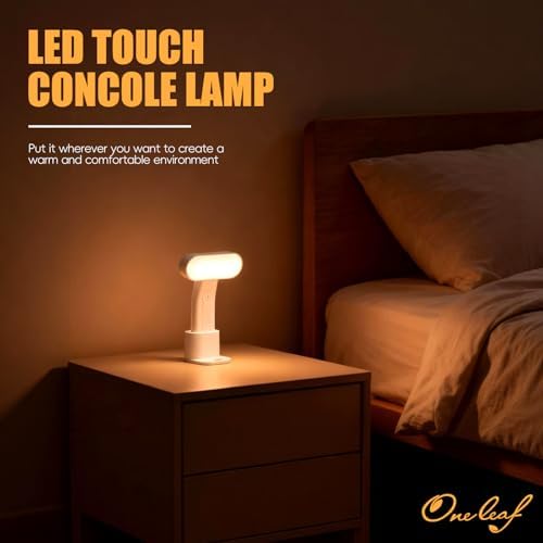 oneleaf EU AAA Grade Eye-Caring Desk Lamp, Stand 2-in-1 Dimmable LED Light (Oval) (Oval)