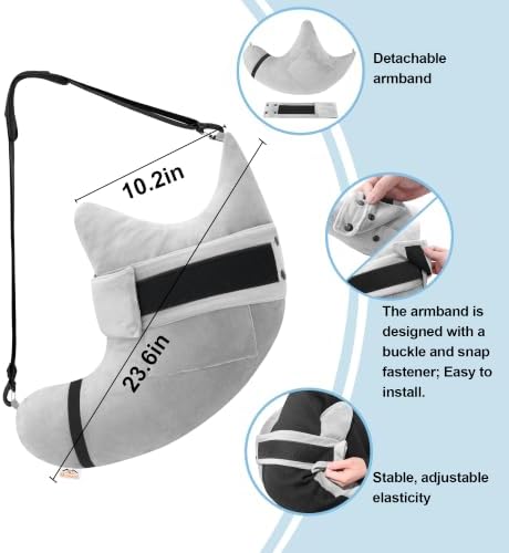 Shoulder Surgery Pillow for Rotator Cuff Pain Impingement Replacement Recovery Aids Side Sleepers Body Post Arm Torn Injury Support Relief Supplies Broken Collarbone Neck Rehab Must Haves