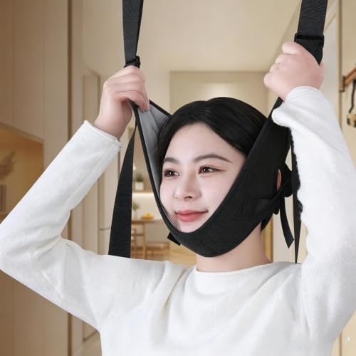 Neck Stretcher Hammock Soft Gentle Ergonomic Workout Device Chin Support