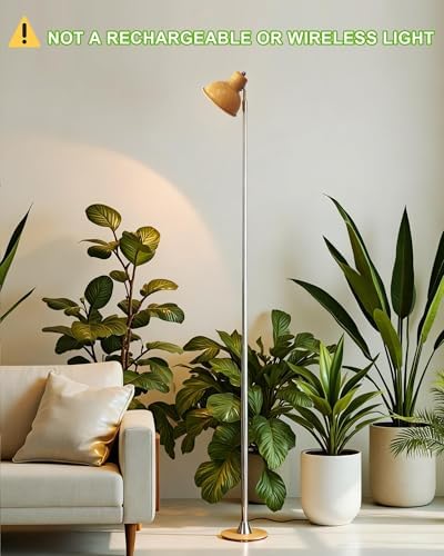 yadoker Plant Grow Light for Indoor Plant, Aluminum Wood Grain LED Grow Light,Elevating Plant Lamp,Height Adjustable,Automatic Timer with 8/12/18Hours,10-Level Brightness,Ideal for Large Plant Grow