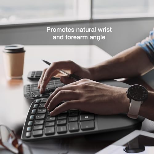 Incase Sculpt Ergonomic Keyboard, Split Layout, Palm Rest, Black