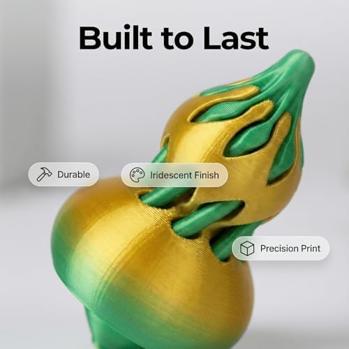 3D Printed Fidget Toys for Adults, 4 Packs Sensory & Stress Relief Desk Toys with Mesmerizing Colors, Smooth Gliding Motion for Anxiety Relief and Focus, Valentines Easter Gift for Him Her He She