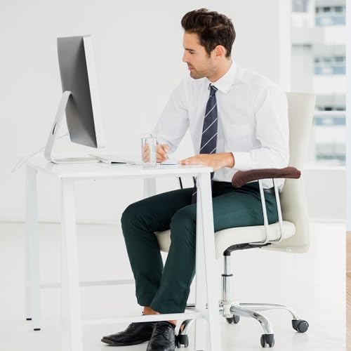 Vin Beauty Office Chair Armrest Covers, 2Pcs Office Removable Arm Rest Covering, Elastic Chair Armrest Covers, Office Seat Hand Rest Protector, Arm Covers Protectors for Office Chair(Coffee)
