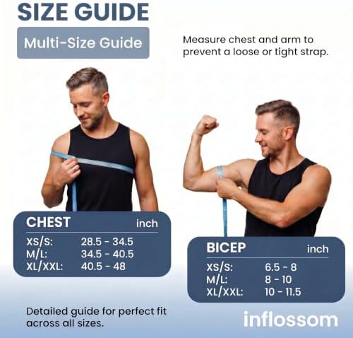 Shoulder Brace for Men & Women – Shoulder Compression Sleeve for Rotator Cuff Injuries, Frozen Shoulder & Tendonitis – Breathable Shoulder Support for Sports & Recovery – Fits Left or Right Arm (M/L)